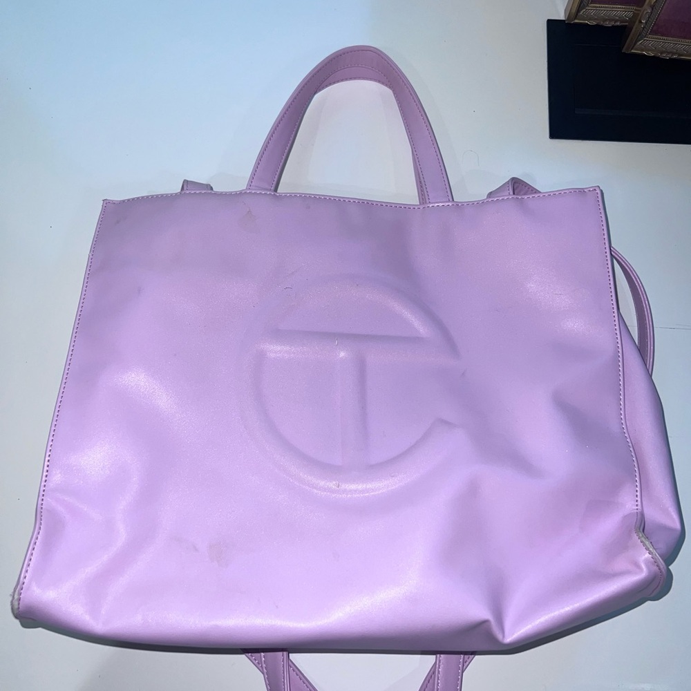 Pink telfar tote size medium